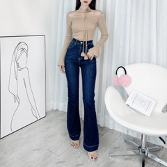 Áo Kiểu Nữ Trễ Vai Phối Chocker Hoa Trơn Thun Hàn Đi Du Lịch Đi Làm MIMIX - DW5