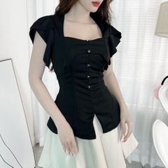 Quần Váy Xếp Ly Bảng To Dáng Ngắn Xòe Chất Tuyết Hàn Đi Làm Đi Chơi MIMIX - EE8