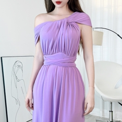 Đầm Maxi Yếm Xẻ Tà Cut Out Lưng Chất Thun Lạnh Dẻo Đi Tiệc Đi Tiệc Đi Biển MIMIX - DV1