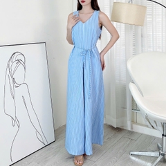 Jumpsuit Nữ Dáng Dài Giả Váy Chất Boi Mềm Đan Xương Cá Đi Biển MIMIX - EQ9