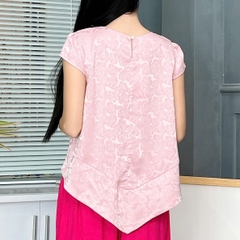 Set Bộ Áo Thêu Hạc Mix Quần Dáng Suông Dài Đi Dạo Phố MIMIX - EZ2