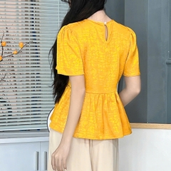 Set Bộ Nữ Áo Lụa Thêu Hoa Mix Quần Trơn Dáng Dài Đi Dạo Phố MIMIX - EY7