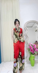 Set Bộ Sát Nách Xoắn Eo