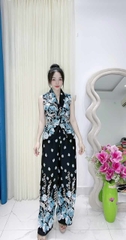Set Bộ Sát Nách Xoắn Eo