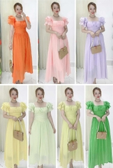 Đầm Maxi Cánh Tiên 3 Tầng DB013