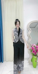 Set Bộ Sát Nách Xoắn Eo
