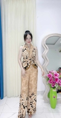 Set Bộ Sát Nách Xoắn Eo
