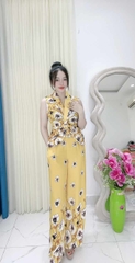 Set Bộ Sát Nách Xoắn Eo
