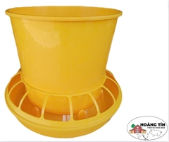 COMBO 10 MÁNG ĂN CHO VỊT , MÁNG NHỰA VÀNG 40KG