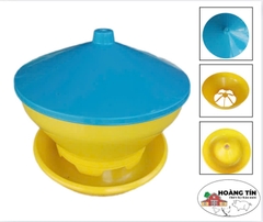 Máng ăn cho gà con có nắp