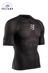 Áo chạy trail T-shirt Compressport 3D Thermo 50gram - Cộc tay