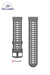 Dây đồng hồ dành cho Coros Pace 3 - 22cm - Silicon - Đen