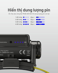 Đèn đội đầu NITECORE NU45 sáng 1700lm chiếu xa 172m pin 18650 4000mAh nhẹ 126gr chuyên cho chạy trail