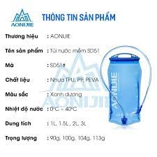 Túi nước kèm ống Aonjie SD51 - Dung tích 1L