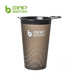 Cốc nước mềm 200ml Map Brother