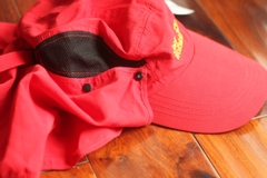 Mũ lưỡi trai Jack Wolfskin có màng che gáy, che mặt chống nắng có thể tháo rời