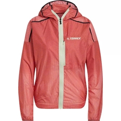 Áo khoác chạy trail Nữ Adidas Terrex H11745 - Màu Cam