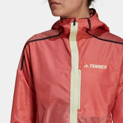 Áo khoác chạy trail Nữ Adidas Terrex H11745 - Màu Cam