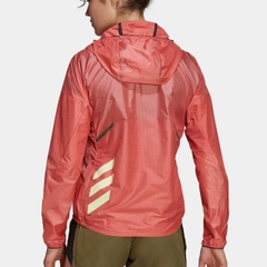 Áo khoác chạy trail Nữ Adidas Terrex H11745 - Màu Cam