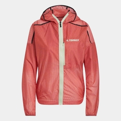 Áo khoác chạy trail Nữ Adidas Terrex H11745 - Màu Cam