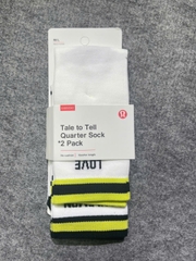 Tất thể thao LULULEMON - 1 set 2 đôi