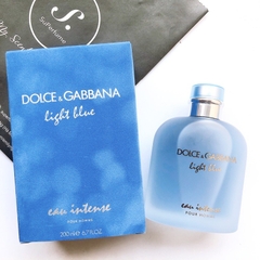 Nước hoa nam Dolce & Gabbana Light Blue Eau Intense Pour Homme EDP full 100ml