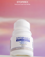 Lăn khử mùi & Ngăn tiết mồ hôi Chuyên sâu STOPIREX DETRANSPIRANT INTENSIF - Khử mùi cơ thể cho Nam, Nữ (30ml)