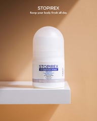 Lăn khử mùi & Ngăn tiết mồ hôi Chuyên sâu STOPIREX DETRANSPIRANT INTENSIF - Khử mùi cơ thể cho Nam, Nữ (30ml)