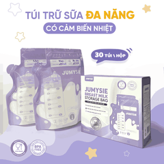 [Mới] Túi Trữ Sữa Cảm Biến Nhiệt Jumysie 240ml