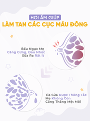 Túi Chườm Ngực Jumysie: Giảm đau, thông tắc tia sữa