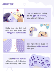 Gặm Nướu Hình Game Jumysie - Chất Liệu An Toàn Không Chứa BPA