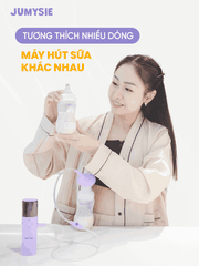 Bình Trữ Sữa 180ml/260ml Jumysie - Cổ Rộng, Chống Sặc, An Toàn