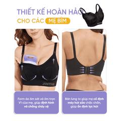 Áo hút sữa rảnh tay Jumysie - Tích hợp 2in1