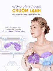 Túi Chườm Ngực Jumysie: Giảm đau, thông tắc tia sữa