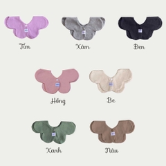 Yếm Cổ Tròn Jumysie - Chất vải cotton mềm mịn