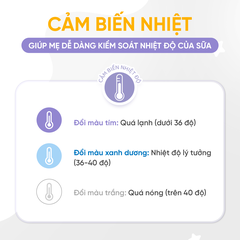 [Mới] Túi Trữ Sữa Cảm Biến Nhiệt Jumysie 240ml