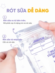 Túi trữ sữa 180ml/250ml Jumysie - Bảo quản sữa mẹ an toàn