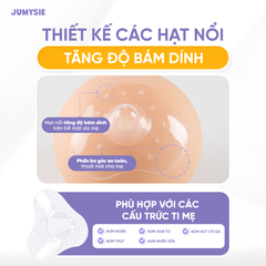 Núm Trợ Ti Jumysie Silicone Cao Cấp Siêu Mềm