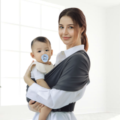 Địu Vải Jumysie - Màu Nâu, Cotton Êm Ái Cho Bé Sơ Sinh Đến 18 Tháng