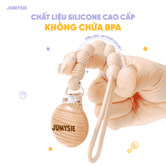 Dây Đeo Ti Giả Silicone Jumysie – An Toàn, Tiện Lợi Cho Bé Yêu