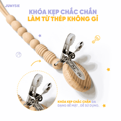 Dây Đeo Ti Giả Silicone Jumysie – An Toàn, Tiện Lợi Cho Bé Yêu