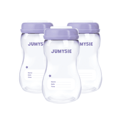 Bình Trữ Sữa 180ml/260ml Jumysie - Cổ Rộng, Chống Sặc, An Toàn