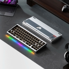 Bàn phím cơ WEIKAV NUT65 – Khung nhôm CNC, 65% Layout, PCB 1.6mm Non-Flex, Gasket Mount, LED RGB, VIA APP, 3 Mode, Hotswap, Pin 6000mAh