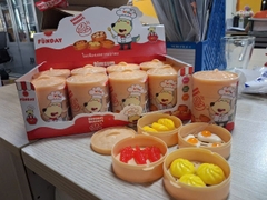 Kẹo dẻo Dimsum Wolfoo Kèm Xửng Hấp 4 tầng