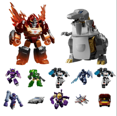 Bộ đồ chơi lắp ghép mô hình Blokees Figures - Transformers 71404 - DV04 - Tyrants Fury