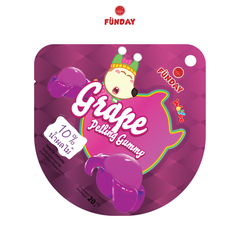 Kẹo dẻo bóc vỏ hương trái cây Wolfoo 20g