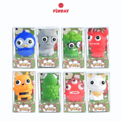 Đồ chơi thú mắt lồi kèm kẹo thơm miệng Funday vị dưa hấu 5g