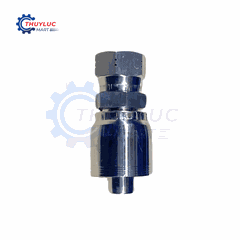 Đầu bấm, 3/4" - 1.1/16"x12 JIC, kèm vỏ bóp 4 lớp, SS316, 26712D-12-12RW
