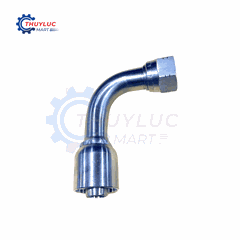 Đầu bấm, 3/4" - 1.1/16"x12 JIC, cong 90, kèm vỏ bóp 2 lớp, SS316, 26791-12-12RW