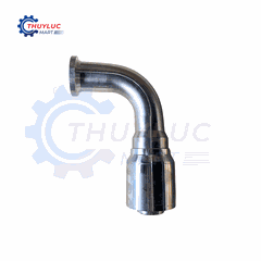 Đầu bấm Interlock, 2"  SAE3000, cong 90, inox, 14N77-32-32C